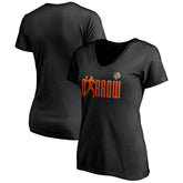 Cincinnati Bengals Joe Burrow Women's Checkdown V-Neck T-Shirt | NFL On sale
