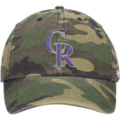 Colorado Rockies '47 Team Clean Up Adjustable Hat - MLB Hats