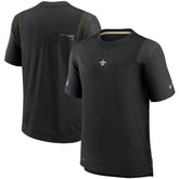 New Orleans Saints Sideline Player UV Performance T-Shirt | NFL Online