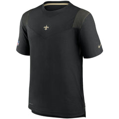 New Orleans Saints Sideline Player UV Performance T-Shirt | NFL Online