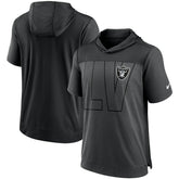 Las Vegas Raiders Performance Hoodie T-Shirt | NFL New