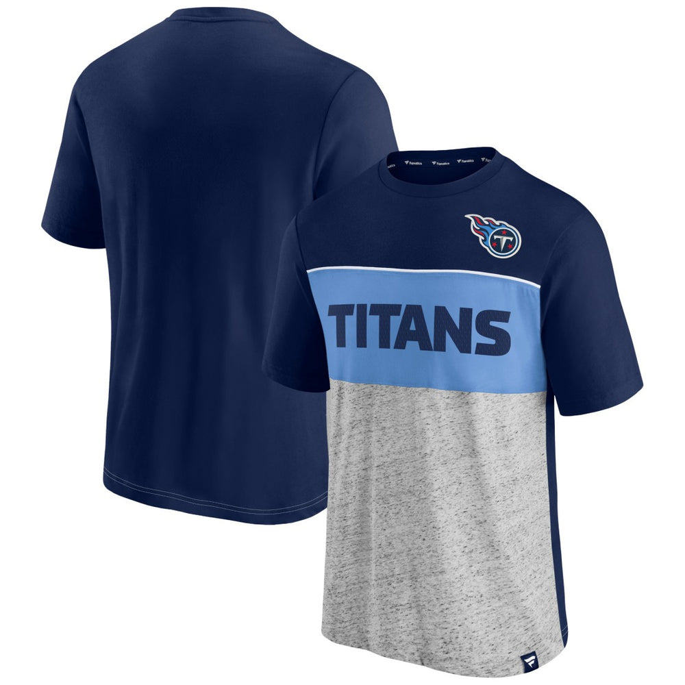 Tennessee Titans Colorblock T-Shirt | NFL Discount