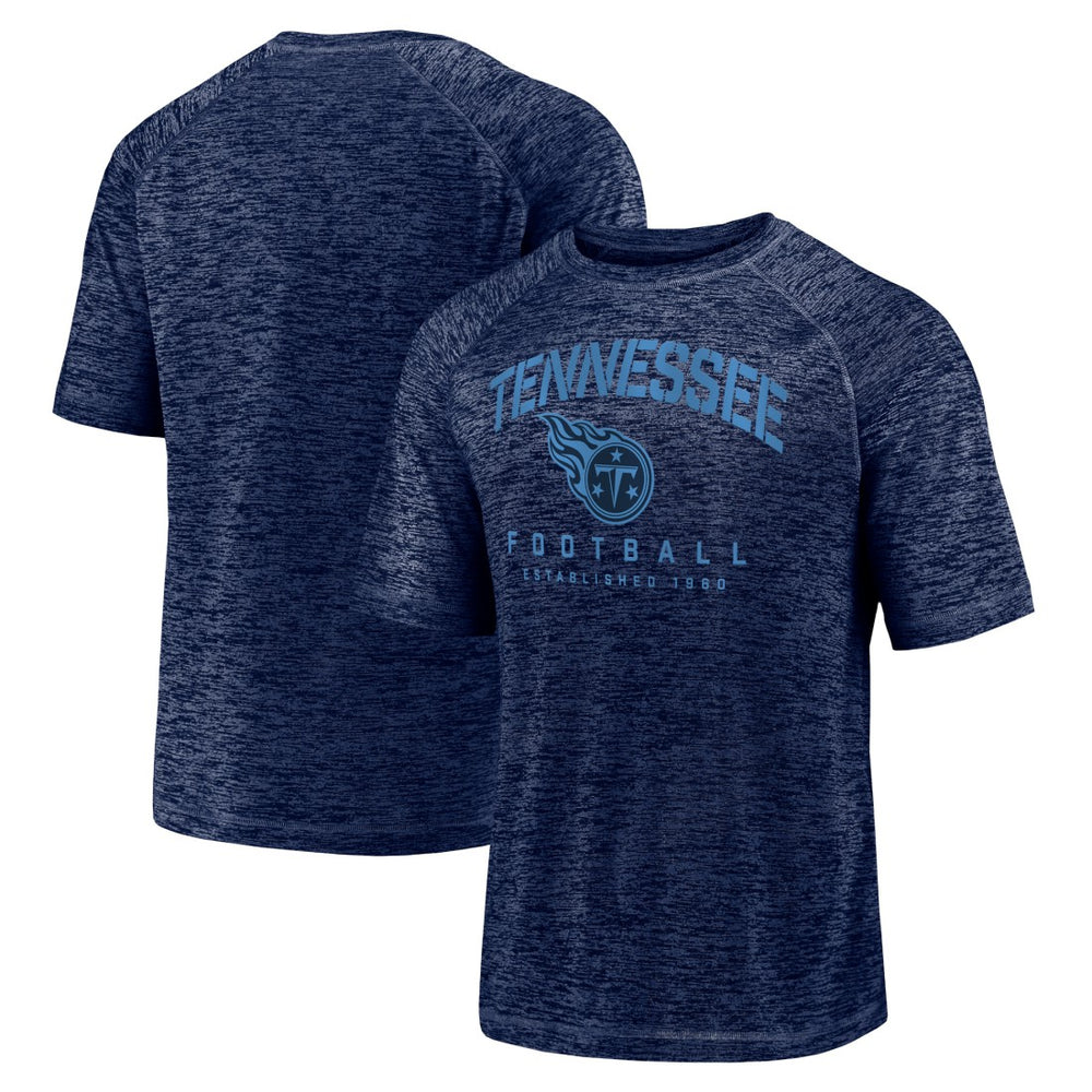Tennessee Titans Shade Battle Ready Raglan Space-Dye T-Shirt | NFL Outlet