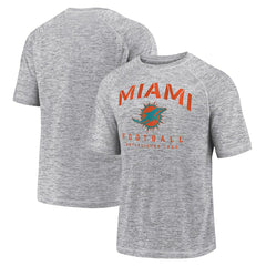 Miami Dolphins Shade Battle Ready Raglan Space-Dye T-Shirt | NFL Near me