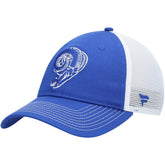 Los Angeles Rams Fundamental Vintage Trucker Unstructured Adjustable Hat | NFL New