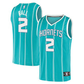 Icon Edition LaMelo Ball Charlotte Hornets Fast Break Replica Jersey Teal | NBA