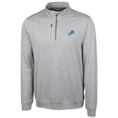 Detroit Lions Cutter & Buck Stealth Quarter-Zip Jacket | NFL US