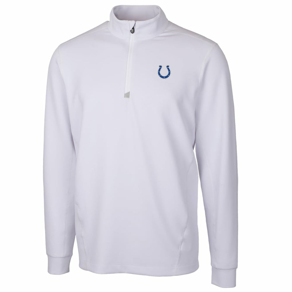 Indianapolis Colts Cutter & Buck Traverse Quarter-Zip Pullover Jacket | NFL Sale