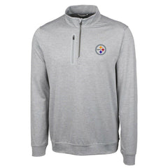 Pittsburgh Steelers Cutter & Buck Big & Tall Stealth Quarter-Zip Pullover Jacket | NFL US