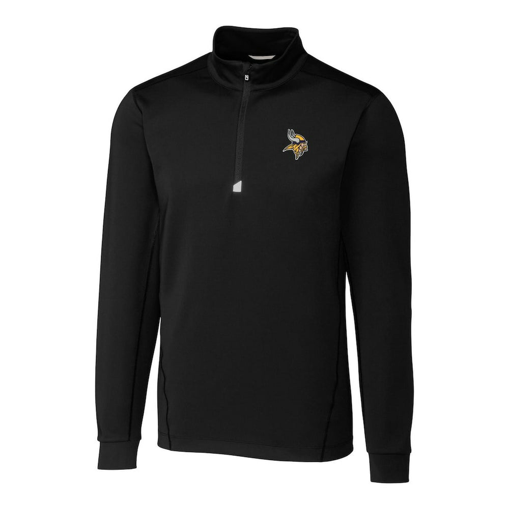 Minnesota Vikings Cutter & Buck Big & Tall Traverse Quarter-Zip Pullover Jacket | NFL Online