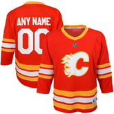 Calgary Flames Youth Home Replica Custom Jersey - NHL Jerseys