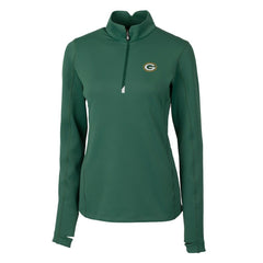 Green Bay Packers Cutter & Buck Women's Traverse Half-Zip Pullover Jacket | NFL US
