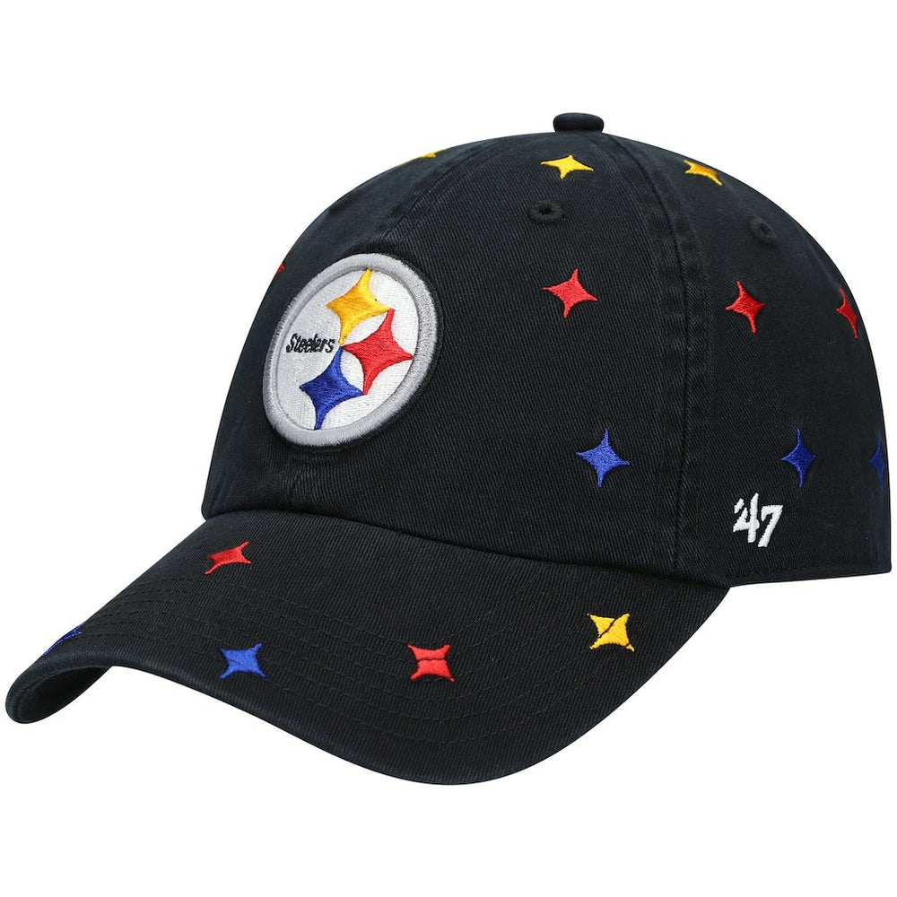 Pittsburgh Steelers '47 Women's Multi Confetti Clean Up Adjustable Hat | NFL Discount