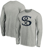 Chicago White Sox Cooperstown Collection Huntington Logo Long Sleeve T-Shirt - MLB T-shirts