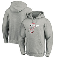 Cincinnati Reds Cooperstown Collection Huntington Logo Fitted Pullover Hoodie - MLB Hoodies