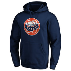 Houston Astros Cooperstown Collection Huntington Logo Fitted Pullover Hoodie - MLB Hoodies