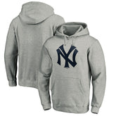 New York Yankees Cooperstown Collection Huntington Logo Fitted Pullover Hoodie - MLB Hoodies