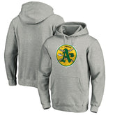 Athletics Cooperstown Collection Huntington Logo Fitted Pullover Hoodie - MLB Hoodies