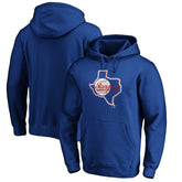 Texas Rangers Cooperstown Collection Huntington Logo Fitted Pullover Hoodie - MLB Hoodies
