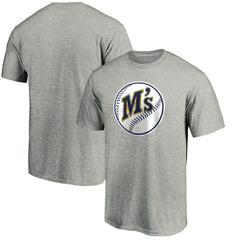 Seattle Mariners Cooperstown Collection Huntington Logo T-Shirt - MLB T-shirts