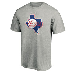 Texas Rangers Cooperstown Collection Huntington Logo T-Shirt - MLB T-shirts