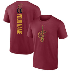 Wine Cleveland Cavaliers Playmaker Personalized Name & Number T-Shirt sale | NBA