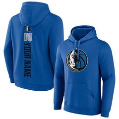 Blue Dallas Mavericks Playmaker Personalized Name & Number Pullover Hoodie sale | NBA