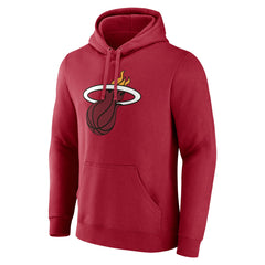Red Miami Heat Playmaker Personalized Name & Number Pullover Hoodie | NBA