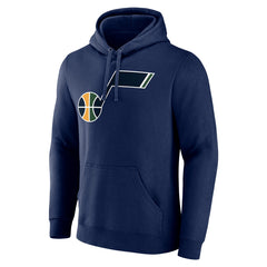 Navy Utah Jazz Playmaker Personalized Name & Number Pullover Hoodie | NBA