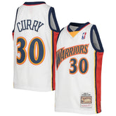 White Stephen Curry Golden State Warriors Youth 2009-10 Hardwood Classics Swingman Jersey sale | NBA