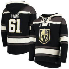 Mark Stone Vegas Golden Knights '47 Player Name & Number Lacer Pullover Hoodie - NHL Hoodies