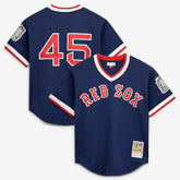 Pedro Martinez Boston Red Sox Mitchell & Ness Authentic Batting Practice Jersey - MLB Jerseys
