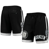 Black Brooklyn Nets Pro Standard Chenille Shorts | NBA