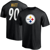 Pittsburgh Steelers T.J. Watt Player Icon Name & Number T-Shirt | NFL Near me
