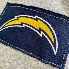 Los Angeles Chargers Refried Apparel Sustainable Angle Long Sleeve T-Shirt | NFL Discount
