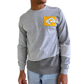 Los Angeles Rams Refried Apparel Sustainable Angle Long Sleeve T-Shirt | NFL Hot
