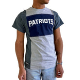 New England Patriots Refried Apparel Sustainable Split T-Shirt | NFL US