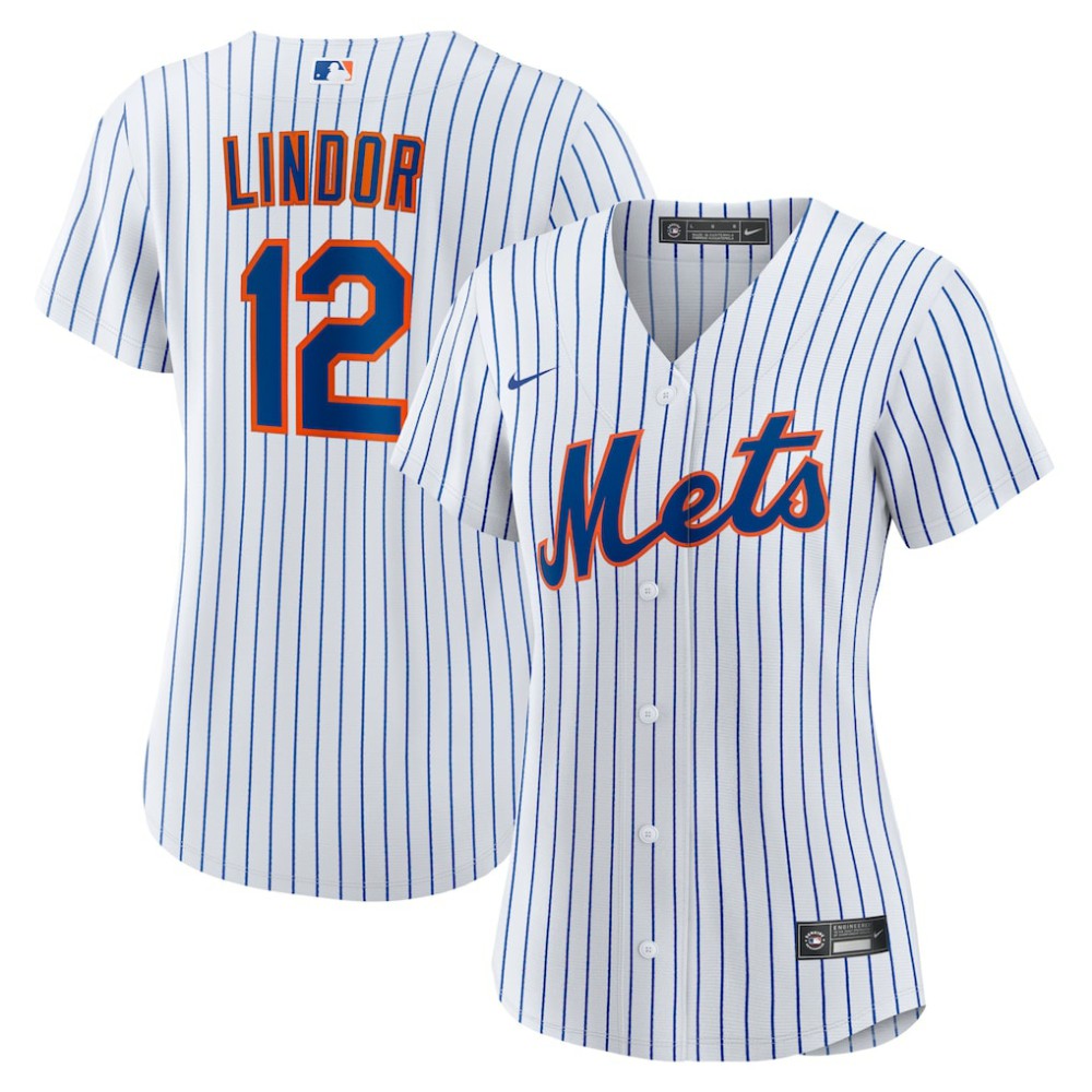 Francisco Lindor New York Mets Nike Women's Home Replica Player Jersey - MLB Jerseys