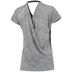 Chicago White Sox Touch Women's Hail Mary V-Neck Back Wrap T-Shirt - MLB T-shirts