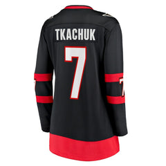 Brady Tkachuk Ottawa Senators Fanatics Women's Home Breakaway Jersey - NHL Jerseys