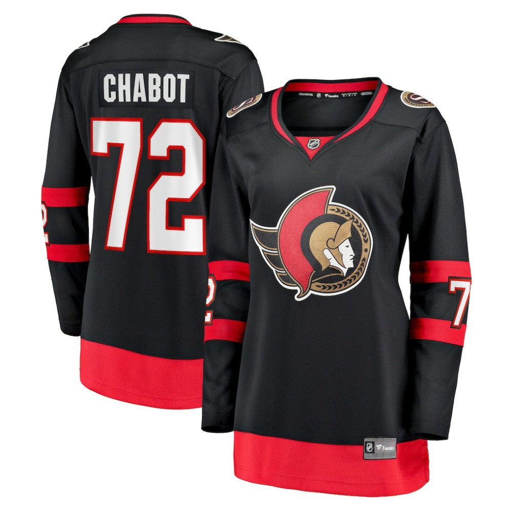 Thomas Chabot Ottawa Senators Fanatics Women's Home Breakaway Jersey - NHL Jerseys