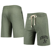 Athletics Concepts Sport Mainstream Tri-Blend Shorts - MLB Shorts