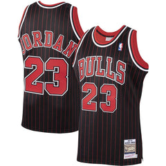 Black Michael Jordan Chicago Bulls 1995/96 Hardwood Classics Authentic Jersey sale | NBA