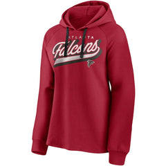 Atlanta Falcons Women's First Contact Raglan Pullover Hoodie | NFL Sale