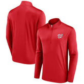 Washington Nationals Fanatics Underdog Mindset Quarter-Zip Top - MLB Tops