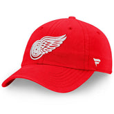 Detroit Red Wings Fanatics Core Primary Logo Adjustable Hat - NHL Hats