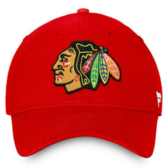 Chicago Blackhawks Fanatics Core Primary Logo Flex Hat - NHL Hats