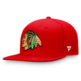 Chicago Blackhawks Fanatics Primary Logo Snapback Hat - NHL Hats