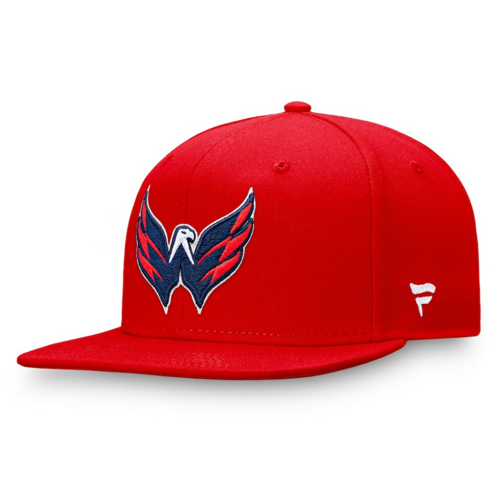 Washington Capitals Fanatics Primary Logo Snapback Hat - NHL Hats