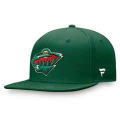 Minnesota Wild Fanatics Primary Logo Snapback Hat - NHL Hats